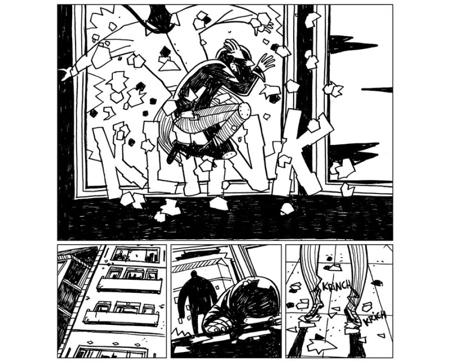 Viñetas de 'Tigre callejero'