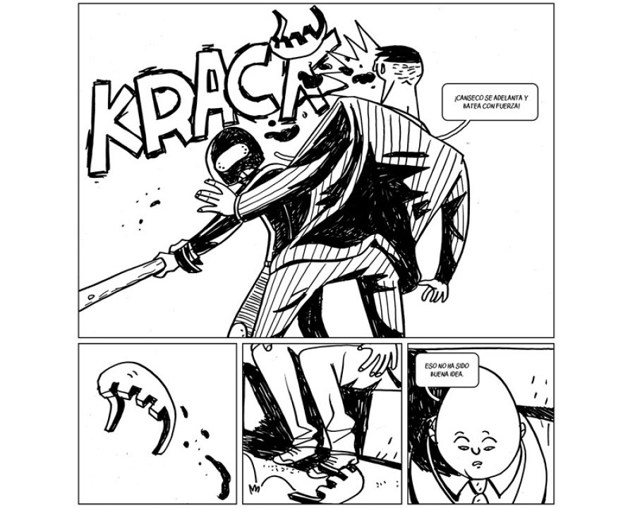 Viñetas de 'Tigre callejero'