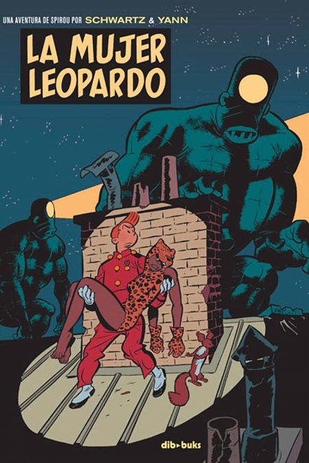 Portada de 'Una aventura de Spirou: La mujer leopardo'