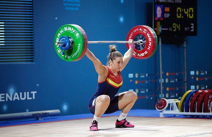 La española Irene Martínez logró la medalla de bronce en los Campeonatos de Europa de Halterofilia que se disputan en Bucarest, en arrancada en la categoría de hasta 63 kilos.
