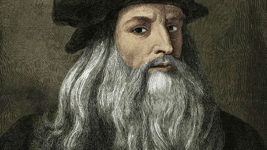 Retrato de Leonardo da Vinci