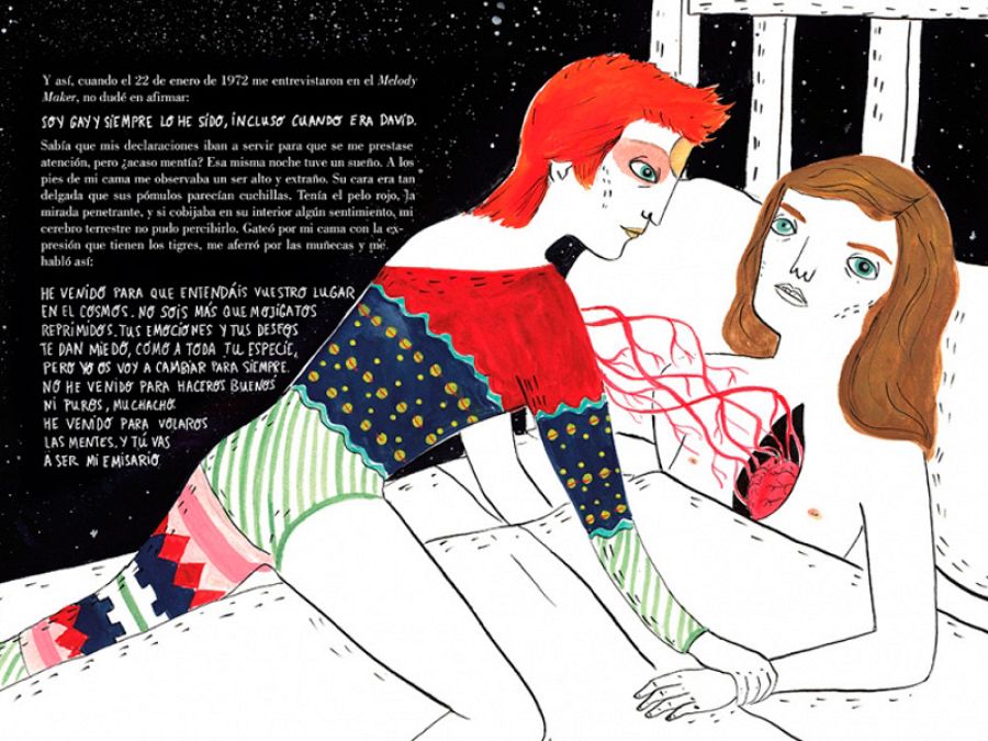 Páginas de 'David Bowie. Una biografía'