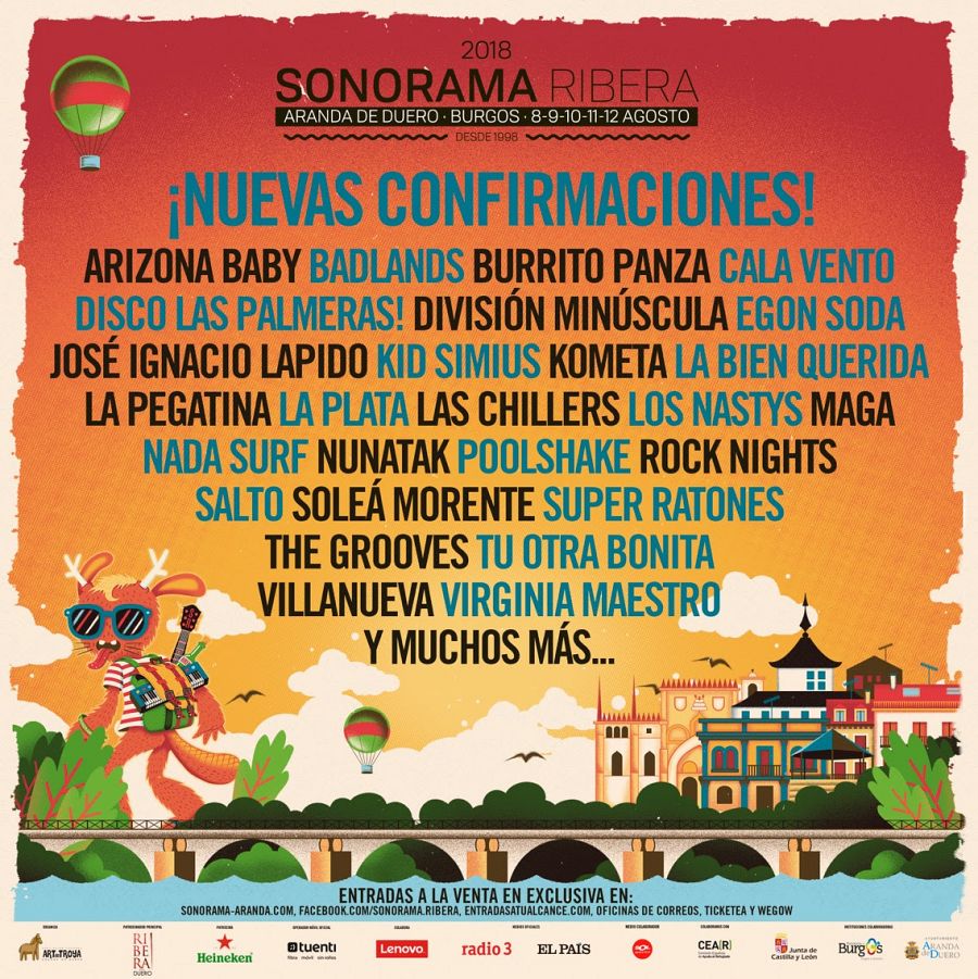 sonorama cartel 2018