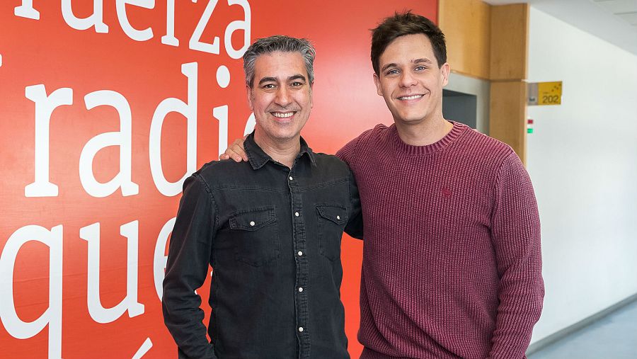 Christian Gálvez visita nuestros estudios