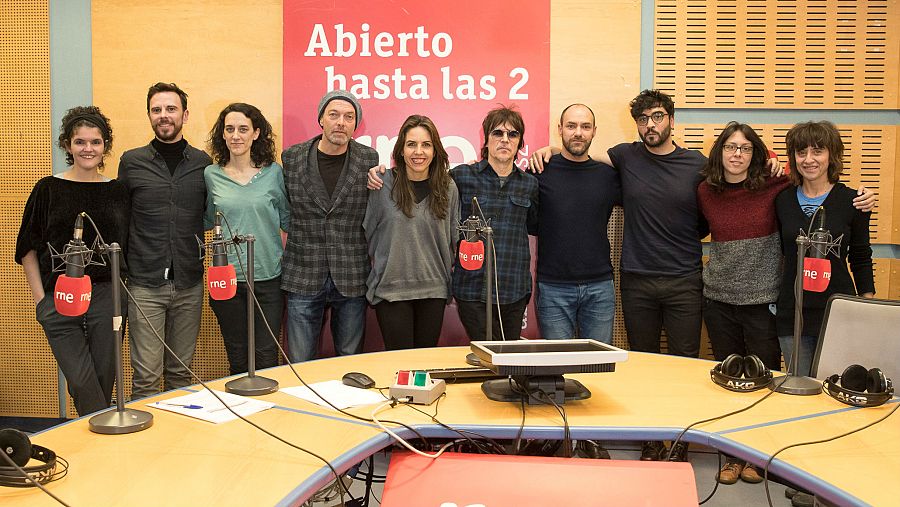 Paloma Arranz, con todo su equipo y su última banda invitada