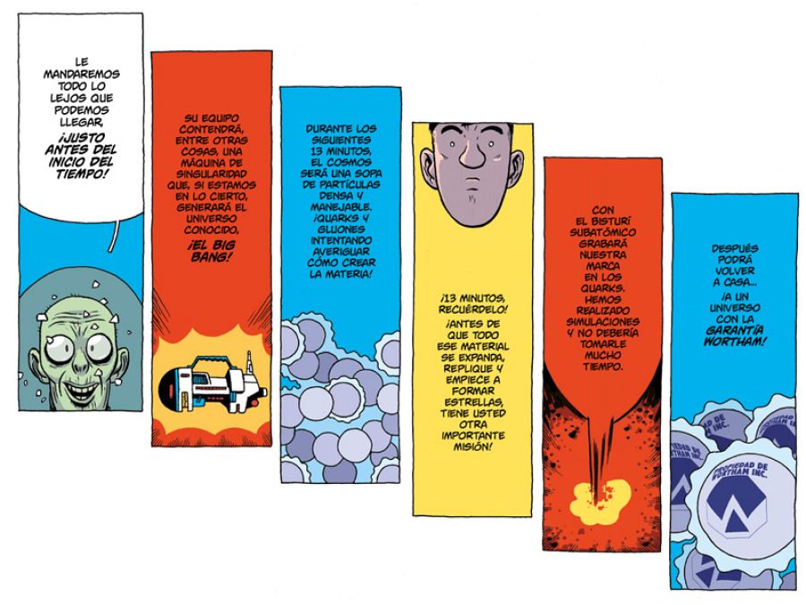 Página de '¡Universo!'