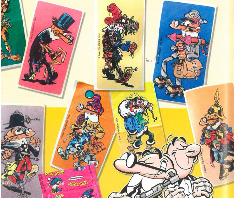 Cromos de Mortadelo