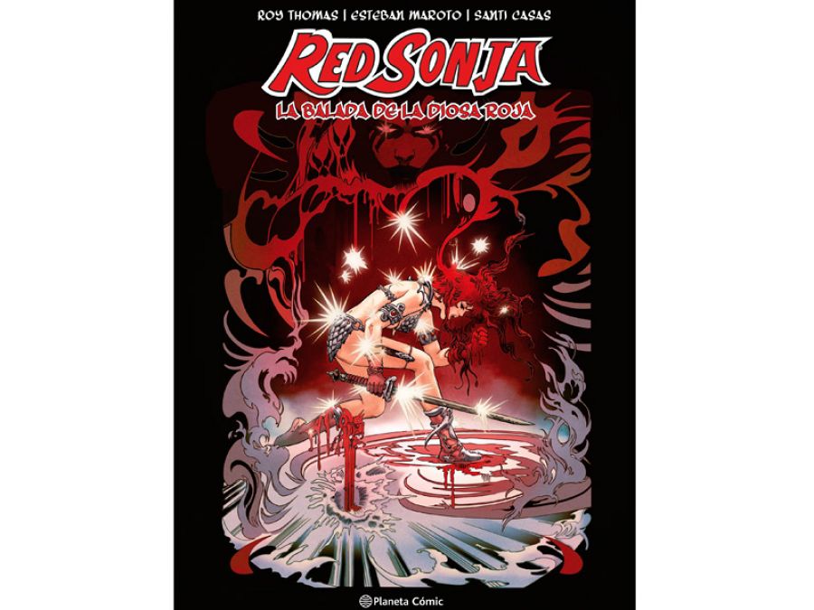 Portada de 'Red Sonja. La balada de la diosa roja'
