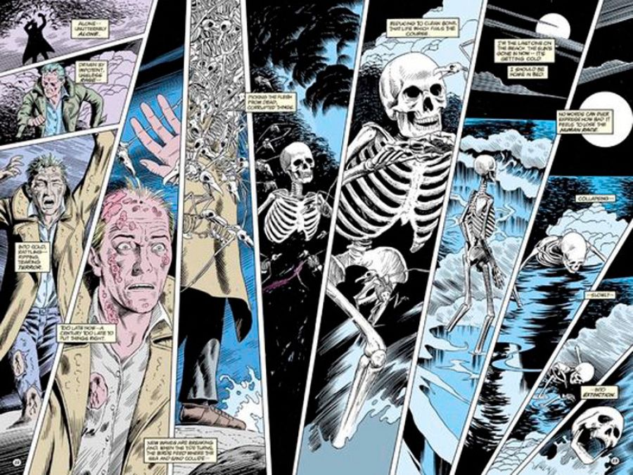 Páginas de 'Hellblazer', de Jamie Delano