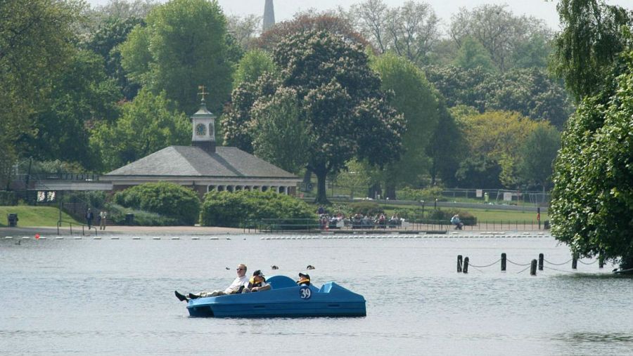 Panorámica de Hyde Park (Londres)