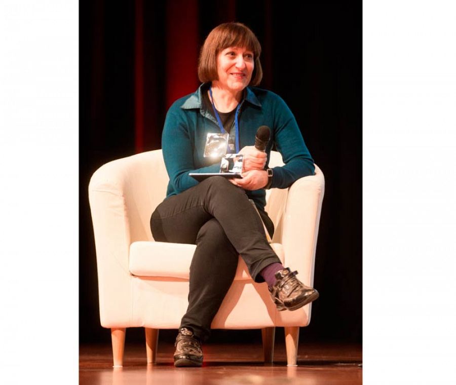 Laura Pérez Vernetti en el Salón del Cómic de Barcelona