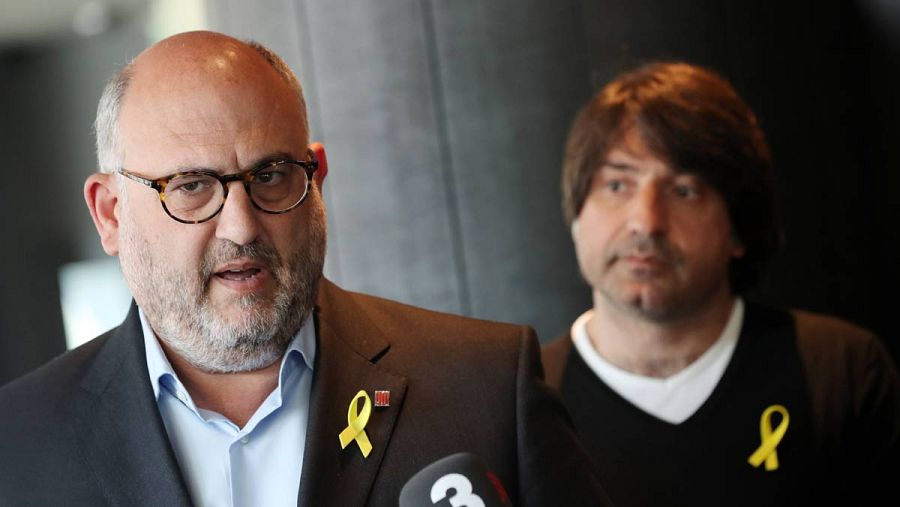 El portavoz adjunto de JxCat, Eduard Pujol.