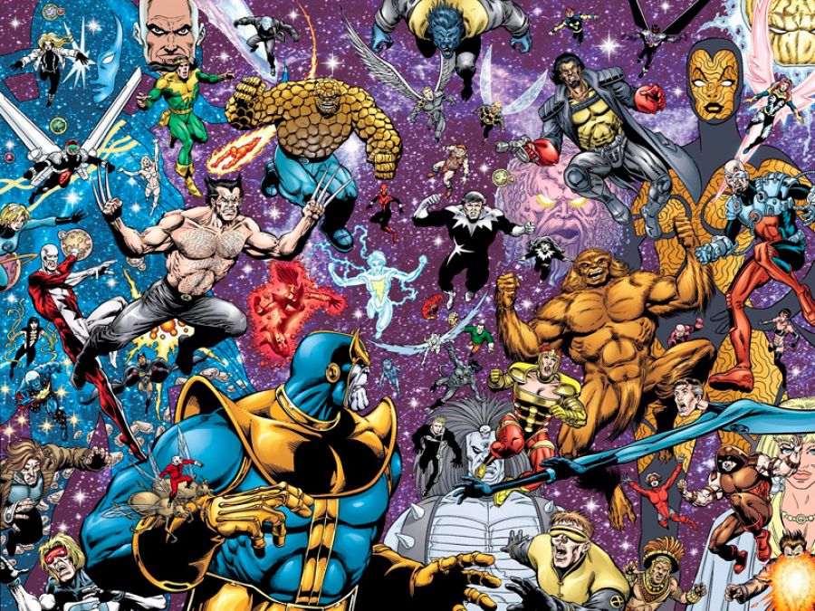 Thanos contra el Universo Marvel