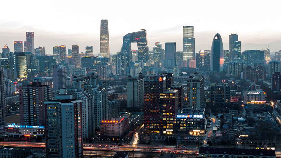 La ciudad china de Beijing es una gran urbe