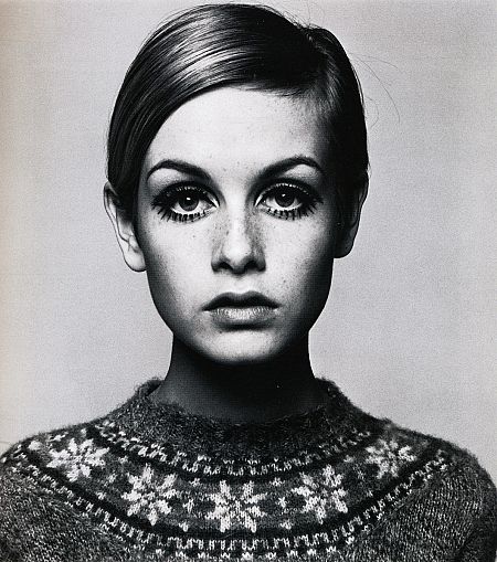 Twiggy, en una imagen de 1966