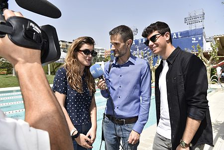 Los representantes de España en Eurovisión han atentido a las cámaras de TVE