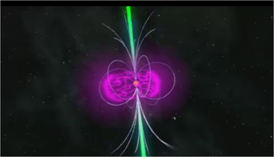 Púlsares y magnetares son estrellas de neutrones.