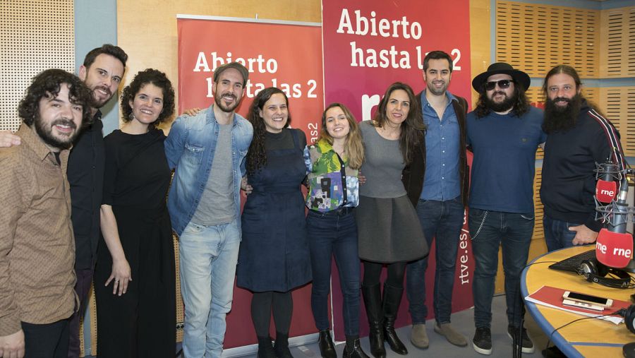 Iturrieta, con toda su banda, Paloma Arranz y su equipo