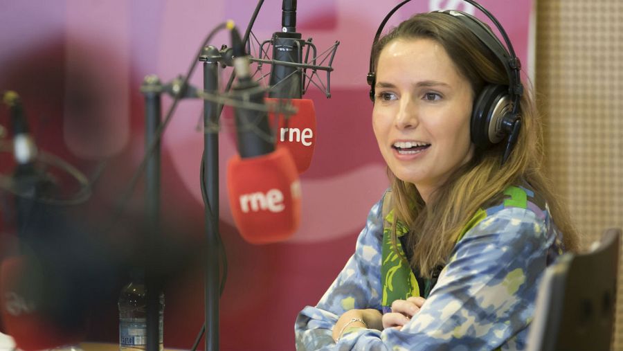 La cantante, pianista y compositora, en un momento del programa