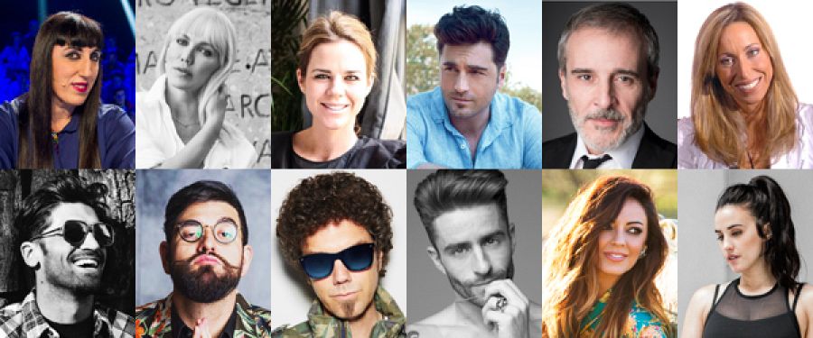 Gemma Mengual, Topacio Fresh, Pablo Ibáñez, Manu Sánchez, Amelia Bono, Patry Jordán, Javier Hernanz, Pelayo Díaz, Rossy de Palma, Merche, Fernando Guillén y Bustamante son los aspirantes