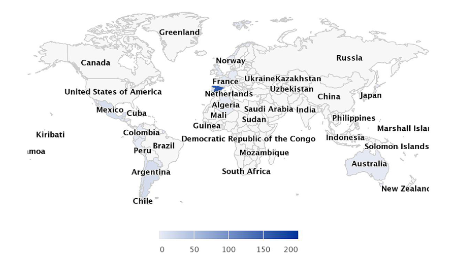 Los países en los que más se ha hablado de Amaia y Alfred en su primera jornada de Eurovisión