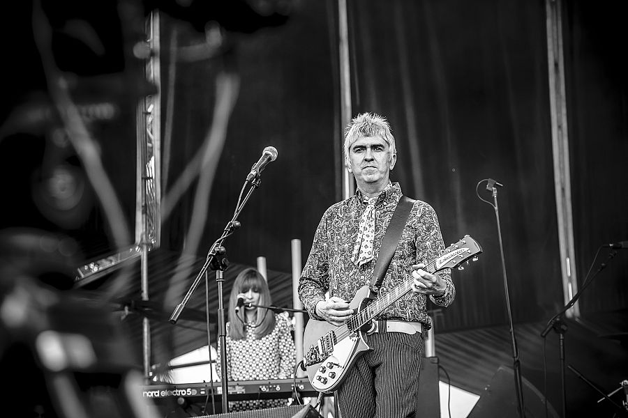 Cooper en un momento de su concierto en el Warm Up Festival