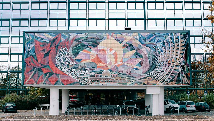   Un mural en Berlín creado por Josep Renau