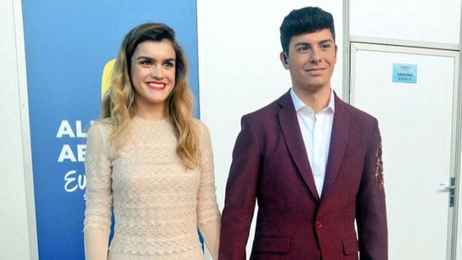 Amaia y Alfred, listos para el primer ensayo general de la primera semifinal