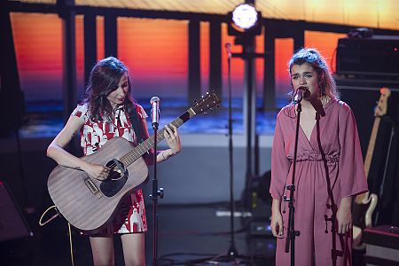 Zahara canta junto a Amaia 'Con las ganas'