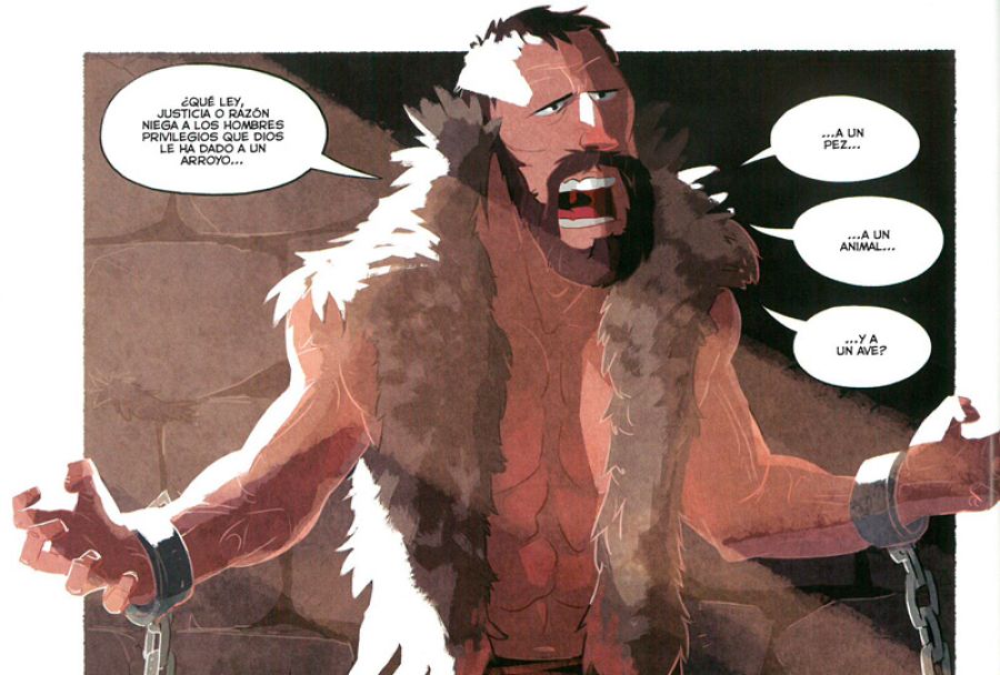 Viñeta de 'La vida es sueño'