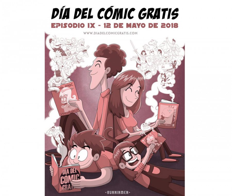 Cartel del 'Día del cómic gratis'