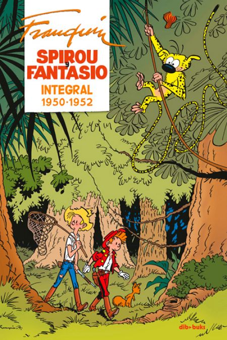 Portada de 'Spirou y Fantasio Integral 2 (1950-1952), de Franquin'