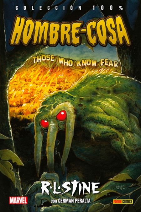 Portada de 'Hombre-Cosa de R.L.Stine'