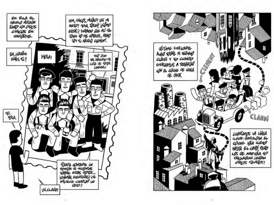 Páginas de 'Una caja de galletas'