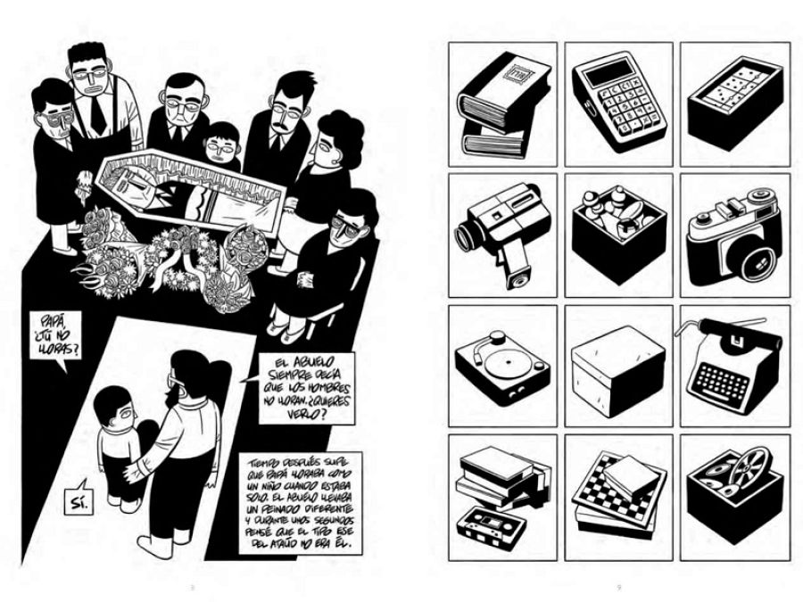 Páginas de 'Una caja de galletas'