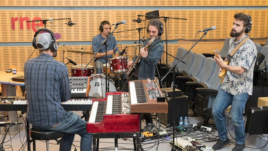 Anaut, en el escenario de 'Abierto hasta las 2'