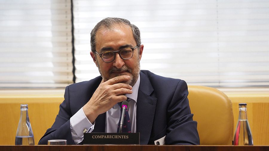 El director de Ingeniería, Mantenimiento e I+D de Material Móvil e Instalaciones de Metro en el año 2003, Francisco Javier González comparece en la Asamblea de Madrid