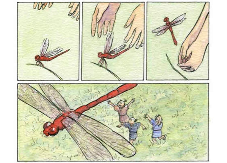 Viñetas de 'La hierba del estío'