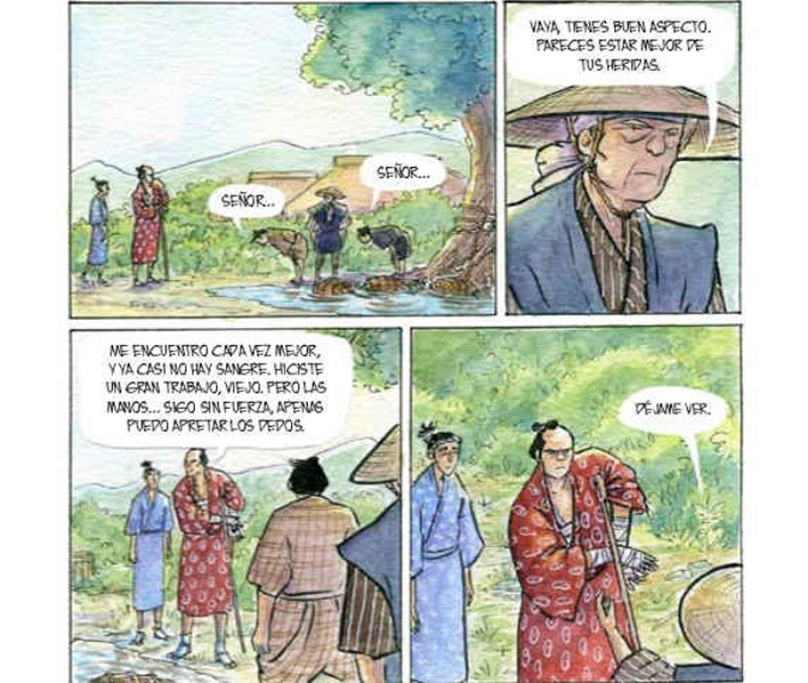 Viñetas de 'La hierba del estío'