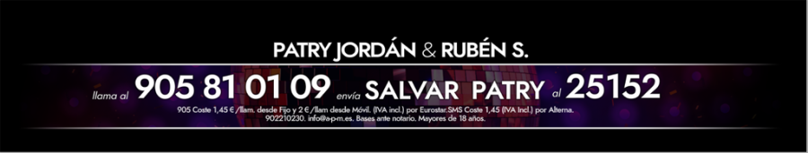 ¡Vota para salvar a Patry Jordán!