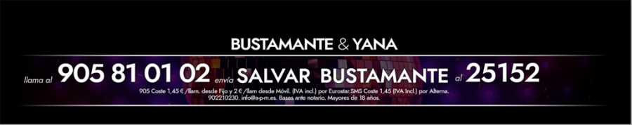 ¡Vota para salvar a David Bustamante!