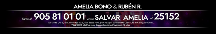 ¡Vota para salvar a Amelia Bono!