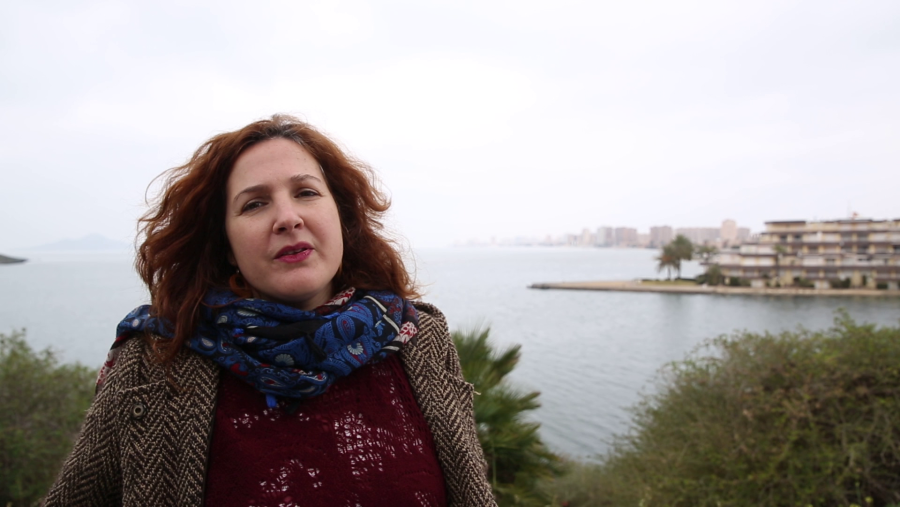 Yolanda Pedreño habla sobre el Mar Menor