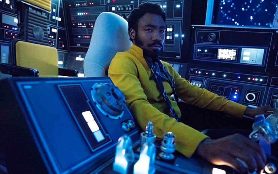 Donald Glover está perfecto como el joven Lando Calrissian