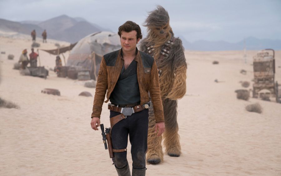 Han Solo y Chewbacca