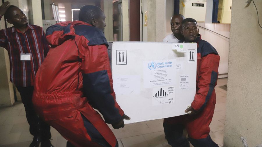 Llegan las primeras vacunas contra el ébola a Kinshasa