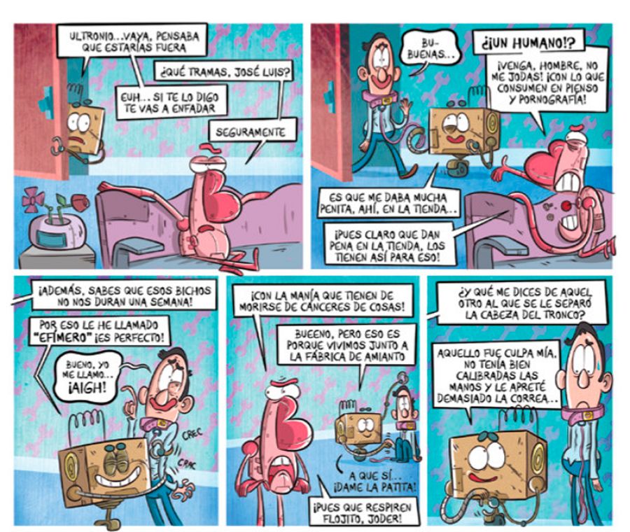 Viñetas de 'Robocracia'