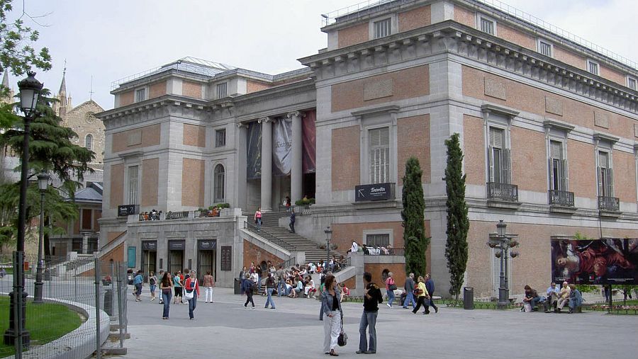 Exterior del Museo del Prado en Madrid