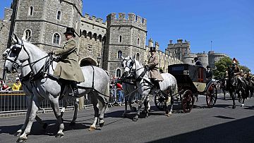 Ensayo del desfile en Windsor