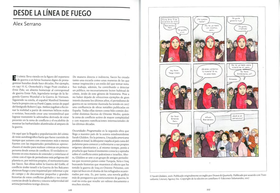 Páginas del anuario 'Cómics esenciales 2017'